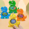 Handheld Dinosaur Water Ring Toy Childhood Nostalgic Hands Eye Coordination Educational Dino Ring Toss Water Game Boys Girls Novelty Gift