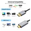 BENFEI 4K DisplayPort to HDMI 3m Cable Aluminum Shell, Nylon Braided, Unidirectional DP 1.2 Computer to HDMI 1.4 Screen Cable Compatible with HP, Thin