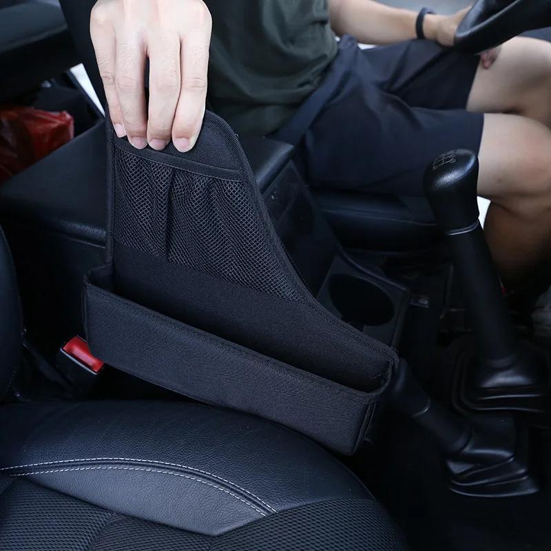 hnltu4 For Land Rover Defender 90 110 130 09-18 Oxford Fabric Car Armrest Box Left and Right Storage Box Storage Bags Car Accessories