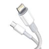 Baseus Usb Type C - Lightning Cable Fast Charging Power Delivery 20 W 2 M White (Catlgd-A02)