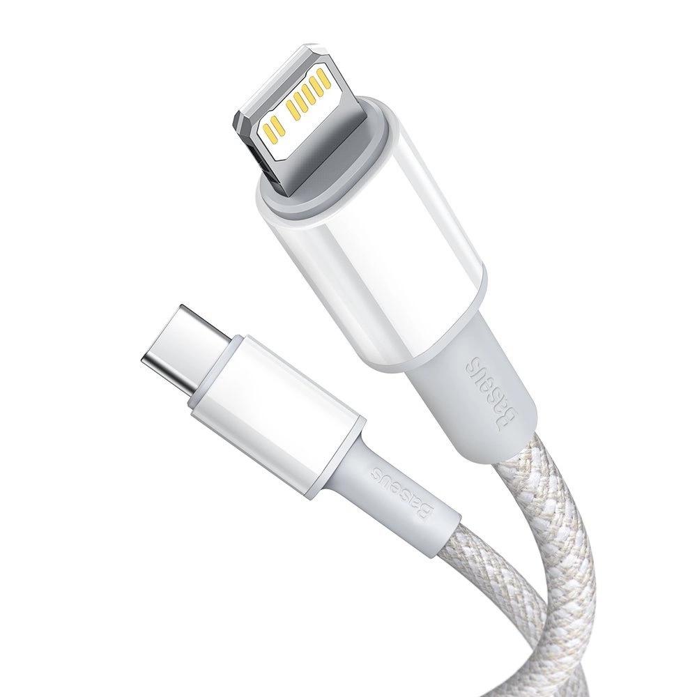 Baseus Usb Type C - Lightning Cable Fast Charging Power Delivery 20 W 2 M White (Catlgd-A02)