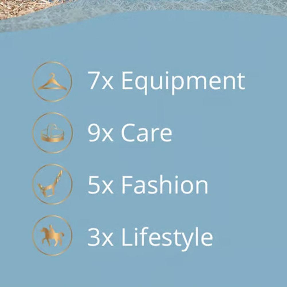 Календарь Адвента HORSEBRANDS 2025 Отсчет 24 дня Ежедневные сюрпризы и Рождественский подарок Календарь на зимнюю тематику неба для владельцев лошадей