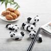 8Pcs/set Animal Panda Chopstick Holder DIY Ceramic Craft Panda Ornament  Dining Table