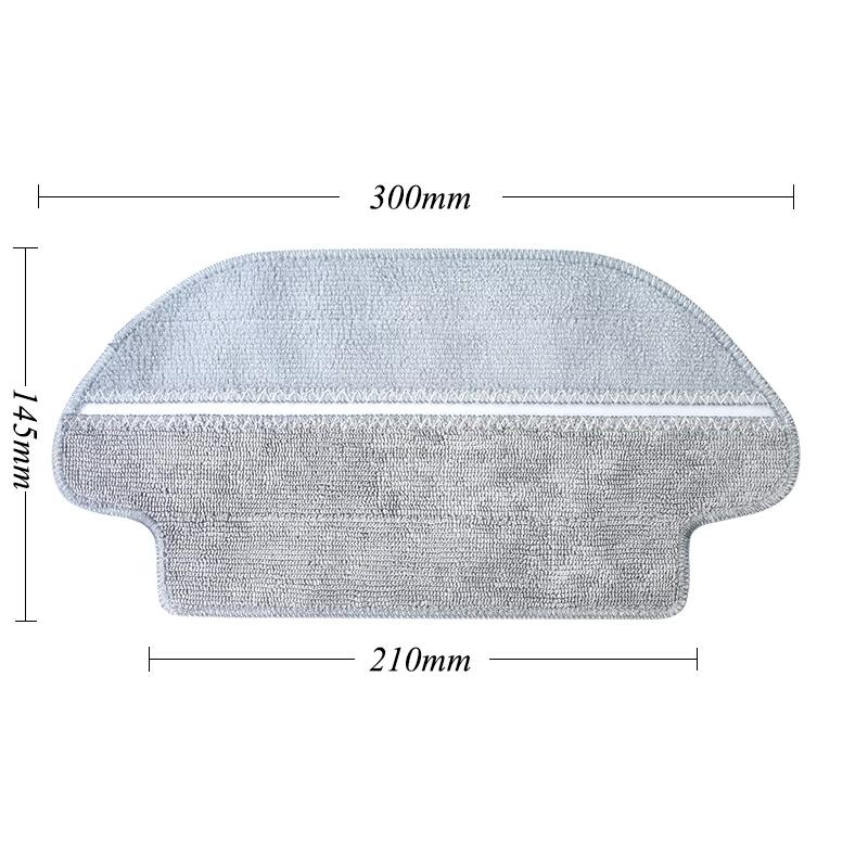 Mop Cloth For Xiaomi Mijia LDS / STYTJ02YM / Conga 3490 Viomi V2 PRO V3 SE Vacuum Cleaner Part Sweeper Dry Mop Parts Accessories