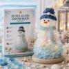 DIY Sea Glass 3D Christmas Tree Craft Kit Ocean Animal Ornament Decor Holiday Home