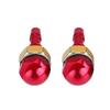 Window Washer Nozzle, Washer Nozzle - Qiilu Windshield Washer Nozzle Window Wiper Nozzle, Aluminum Alloy, Pack of 2 (Red)