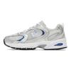 New Balance Кроссовки унисекс 530 светло-серые серебристо-синие MR530BS