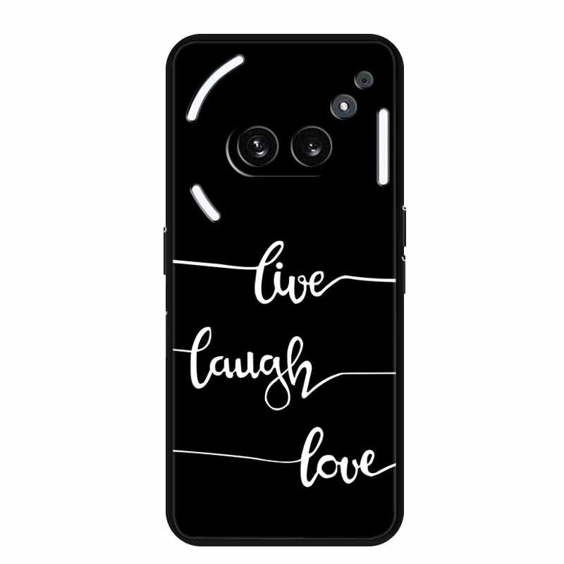Светящийся чехол-бампер из ТПУ для Nothing Phone 2A - Персонализированный простой цветной дизайн