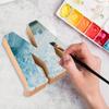 Деревянный алфавит из 26 букв для DIY 10 см Поделки Трехмерные Декоративные Буквы Декорации для Вывесок Товары для Хобби