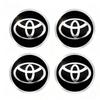4pcs 56mm Car Wheel Hub Center Stickers Decal Emblem For Toyota Hilux Aygo Yaris Ractis Corolla Camry CHR Auris Tacoma Accessory
