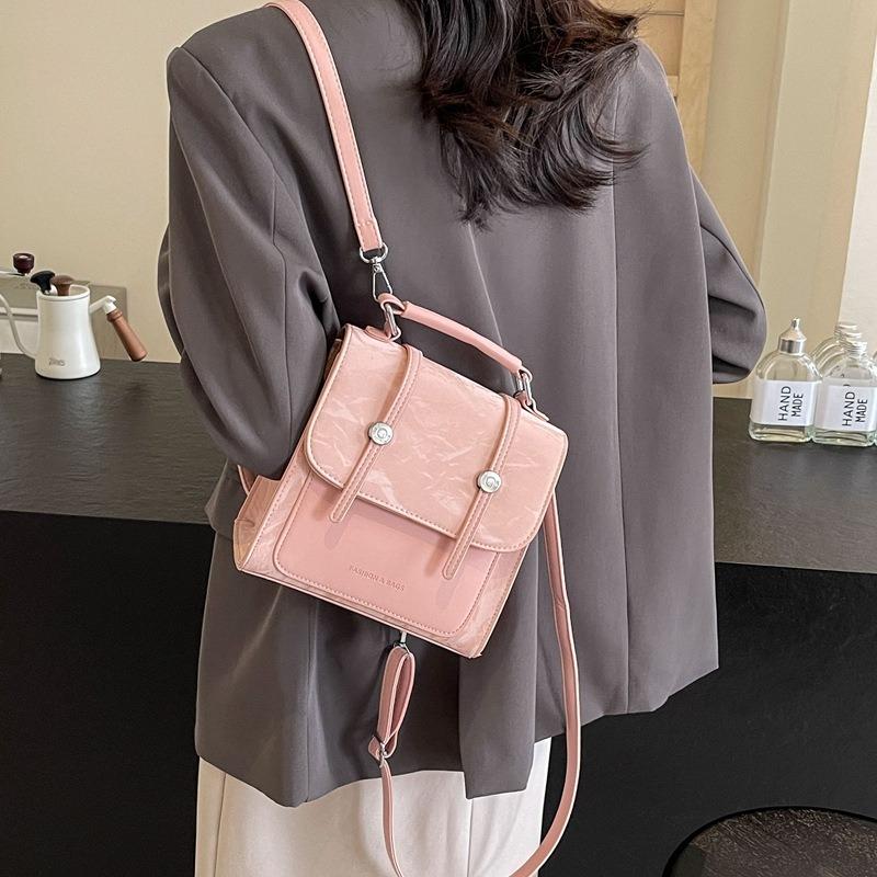 Высококачественный рюкзак для женщин. Рюкзаки. Новый модный однотонный минималистичный рюкзак 2024 года для девочек. Сумка для студентов колледжа.