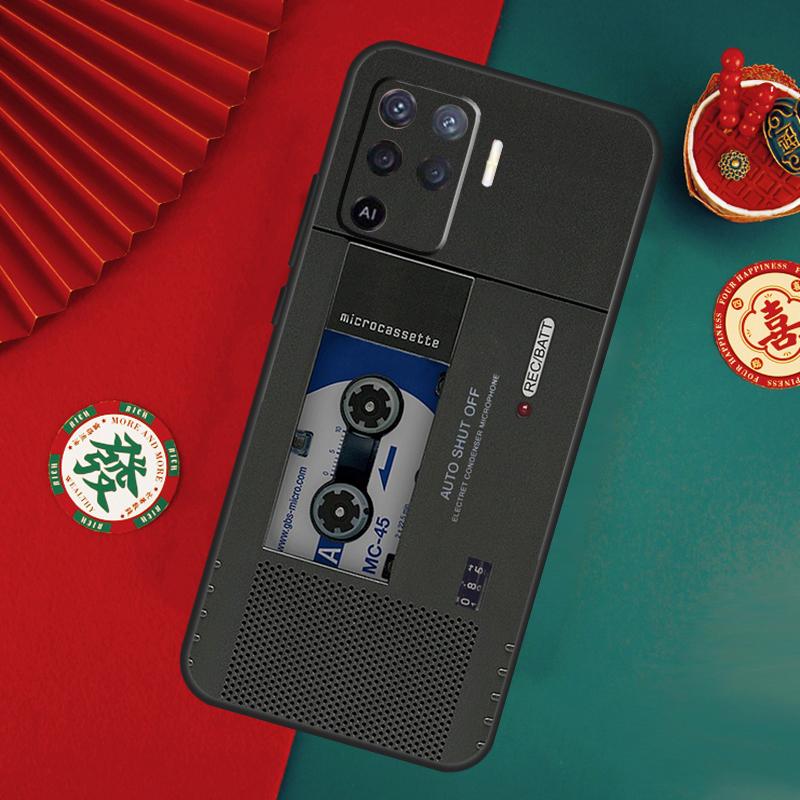 Ретро-ностальгический чехол для камеры для Oppo A76 A16 A96 A17 A60 A40 A80 A98 A58 A78 A18 A38 A57 A74 A54 A94 A15 A5 A6 Pro
