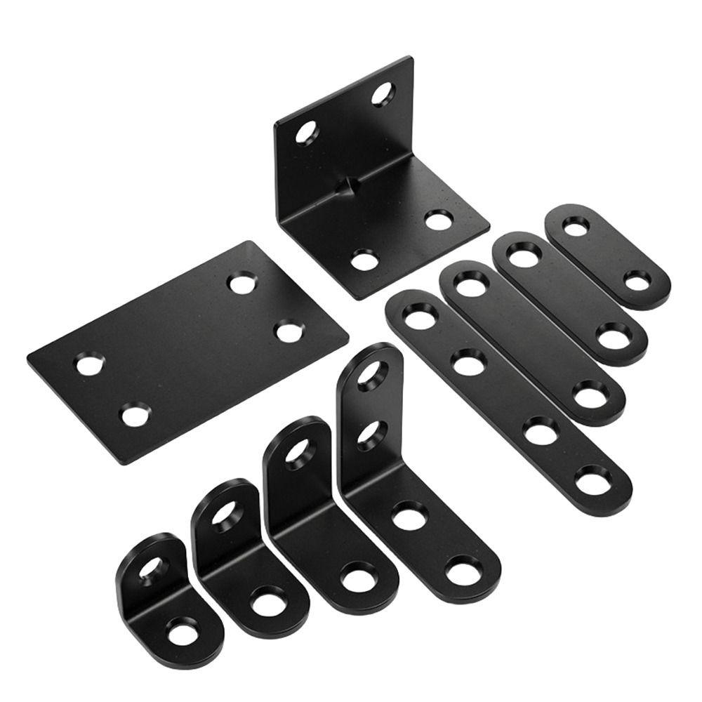 Новый 1 шт. Прочный Угловой кронштейн 90 градусов Нержавеющая сталь L-образный Угловой Держатель Отверстия Фиксированная Пластина для Соединения Мебельная Фурнитура