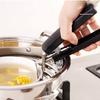 Stainless Steel Hot Dish Anti-Hot Pot Pan Gripper Plate Bowl Clip Kitchen