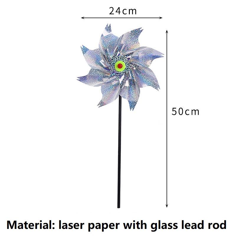 Scarecto Birds Silver Laser Bird Repellent Estate Repeller Outside Against Pigeons Amazes Birds Deterrent Marters Repeller QCQ02