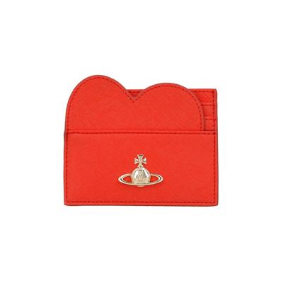 Кошелек для карт Vivienne Westwood Saffiano с сердцем 54030008w S0021 F402