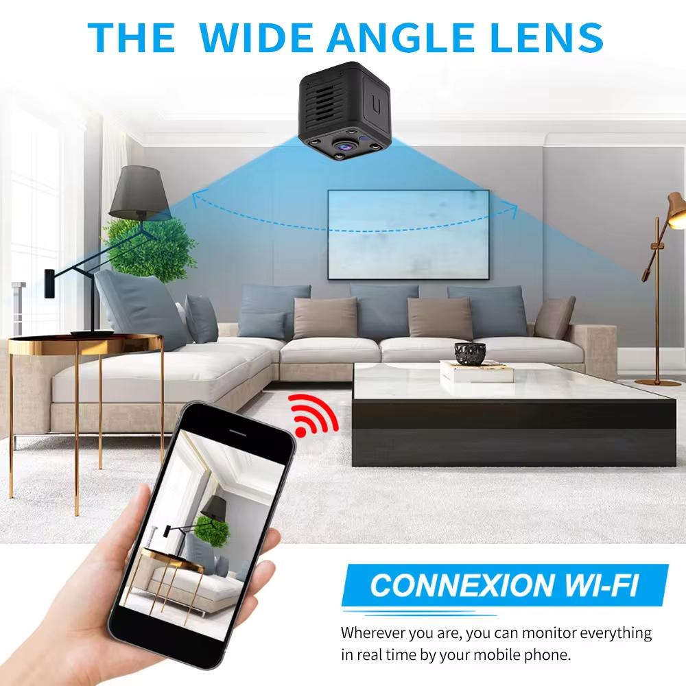 X6 Mini IP Cameras HD 1080P Wifi Sports Wireless Security Surveillance Built-in Battery Night Vision Smart Home Cameras