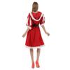 Delux Women's Christmas Santa Costumes Mrs Miss Claus Fancy Dress Adult Outfit