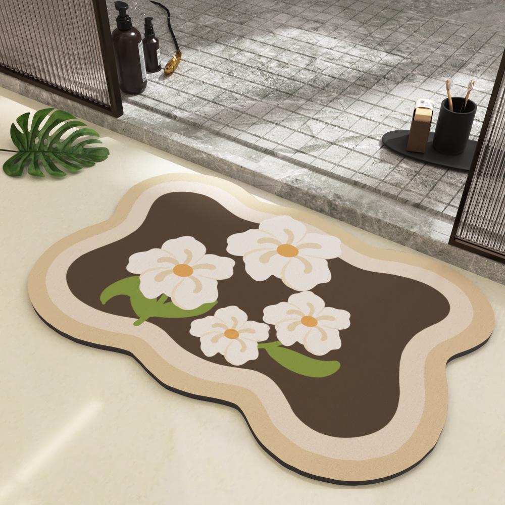 Luxury Absorbent Non-Slip Bathroom Floor Mat