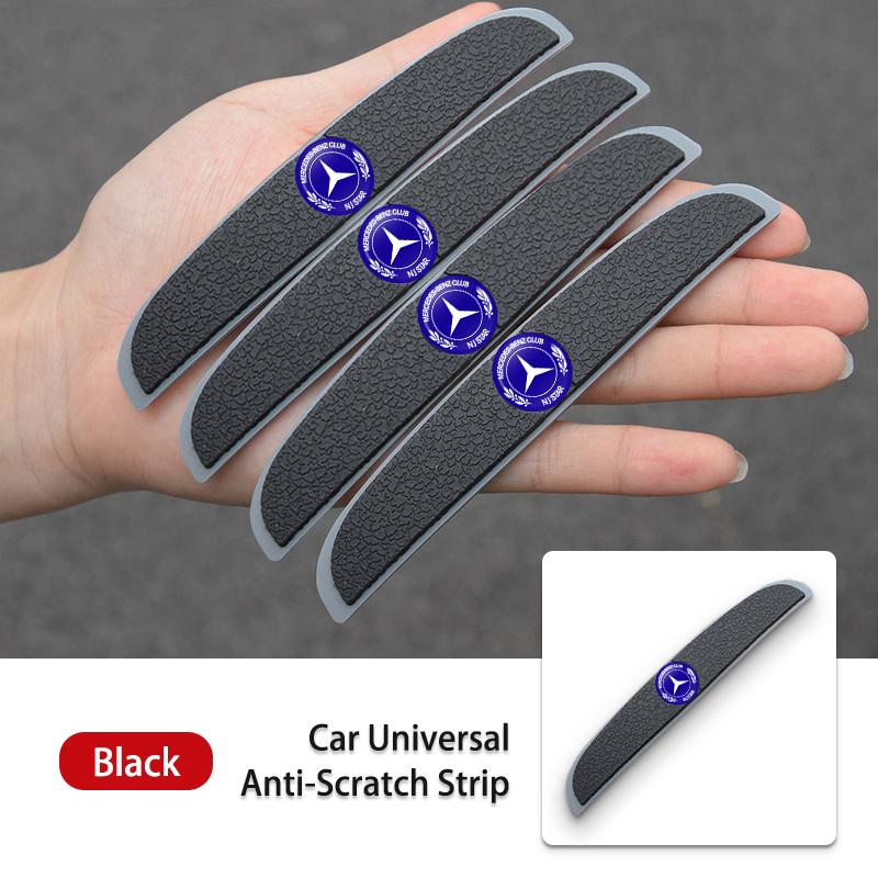 4pcsCar Door Protector Guard Strip Scratch Protection Stickers For Mercedes Benz AMG A C E S G Class W201 W210 W108 W204 W205 ZACDE1