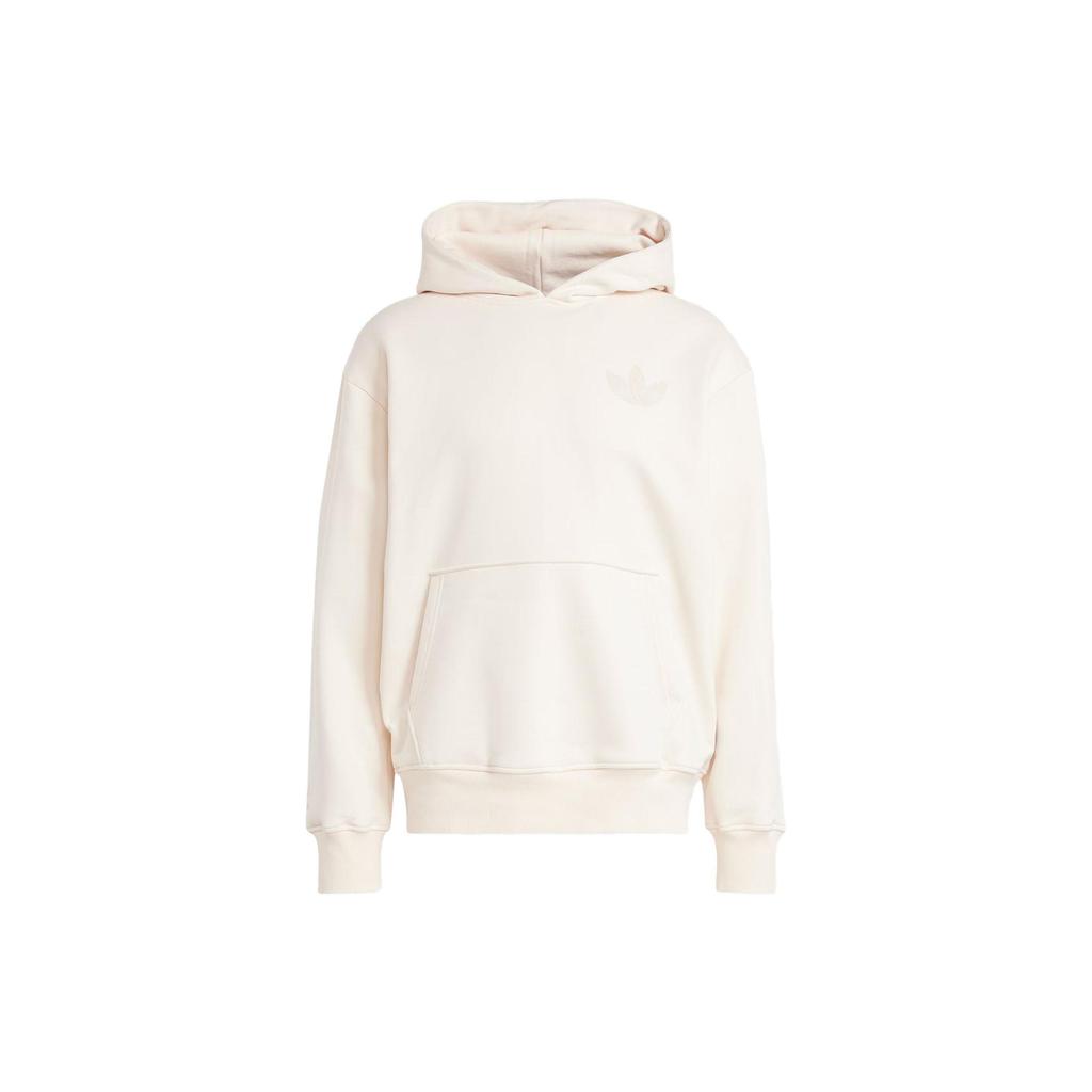 Adidas Originals Premium Graphic Printed Casual Hoodie Men Wonder-White IV9696