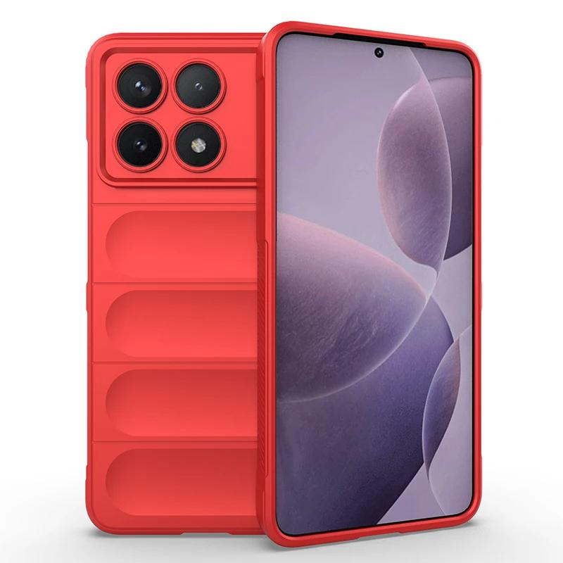 Для Xiaomi Poco X3 X4 X5 X6 Pro X3 NFC задняя крышка телефона чехол мягкий жидкий силикон противоударный защитный чехол Funda Coque