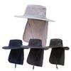 Fishing Hat with Neck Flap Outdoor Safari Hiking Hat Sun Protection