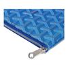 Goyard Косметичка Senat Y с полным принтом монограммы на молнии, унисекс, черная, синяя, зеленая SENAT2MMLTY