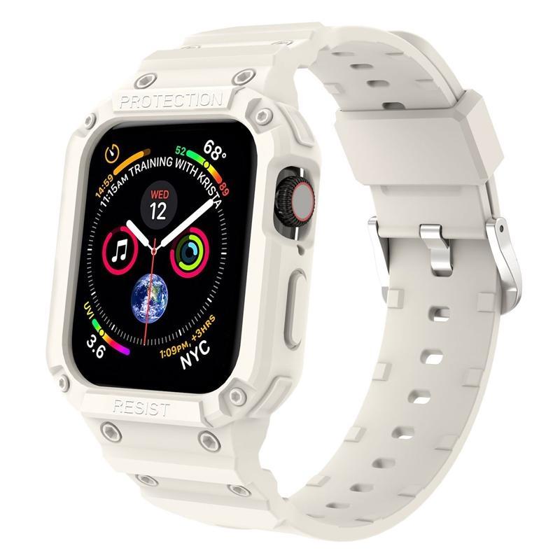 Чехол-ремешок для Apple Watch 45 мм, 44 мм, 49 мм, 41 мм, 40 мм, iWatch Series Ultra 8, 7, 6, 5 SE 4, 3, ремешок, спортивный защитный сменный браслет