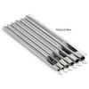 6Pcs Leather Craft Hole Puncher Round Hollow Punches Cutter Tool Leathercraft Hole Puncher Tool for Belt Watch Straps