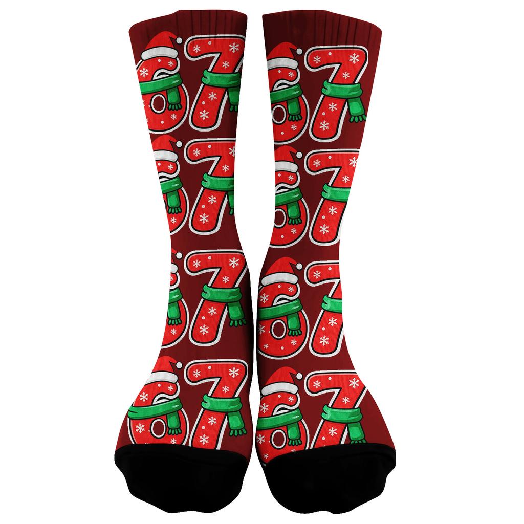 Cute And Playful Socks Mid-Calf Socks Long Socks Printed Socks