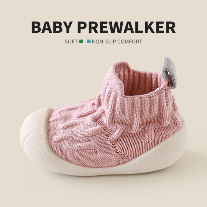 Baby Soft-soled Floor Socks Baby Cool Toddler Shoes Solid Color Non-slip Children's Shoes