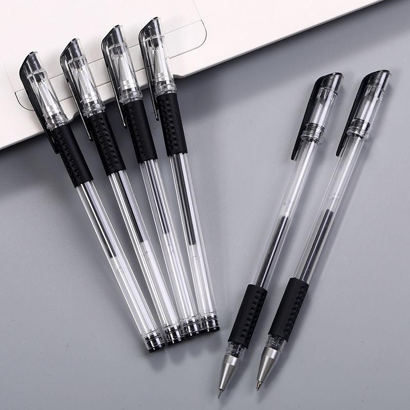 Black Blue Red Ink Color 0.5mm Bullet-shaped Ballpoint Pen Pen Writing Tool Gel Pen Set School Supplies School Office Stationery