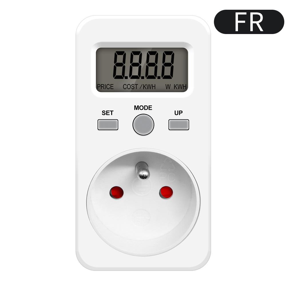 230V 16A Digital Power Meter Energy Meter Wattmeter Electricity Test Measuring LCD Socket  EU UK AU US BR FR IT TH Plug Optional