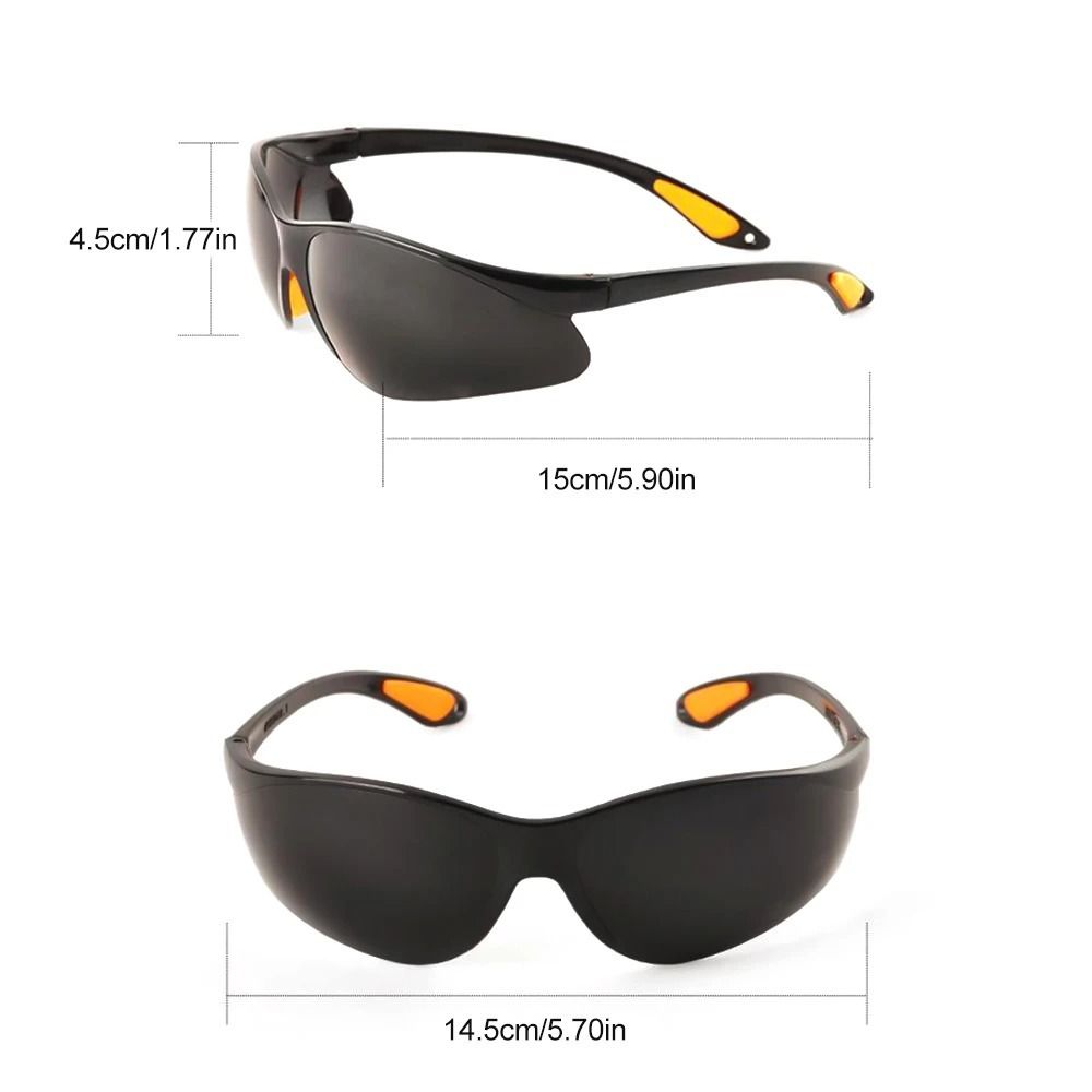 Grey Black Welding Welder Goggles Dustproof Safety Protective Glasses Safety Goggles  Women Men