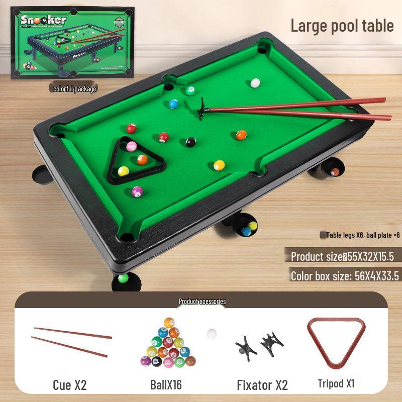 Creative Wedding Reception Mini Billiard Game Set - Large Pool Table with Door Blocker Prop