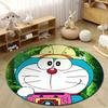 Multiple Sizes Doraemon Cartoon Print Round Carpet for Living Room Bedroom Table and Chair Sofa Home Decor Area Rug Play Mat