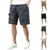 Летние мужские повседневные рабочие шорты с несколькими карманами, повседневные камуфляжные шорты длиной пять четвертей в деловом стиле, пляжные шорты, большие размеры