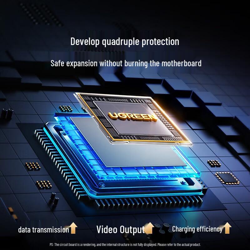 Ugreen USB-C хаб 9-в-1 с Gigabit Ethernet и 4K HDMI