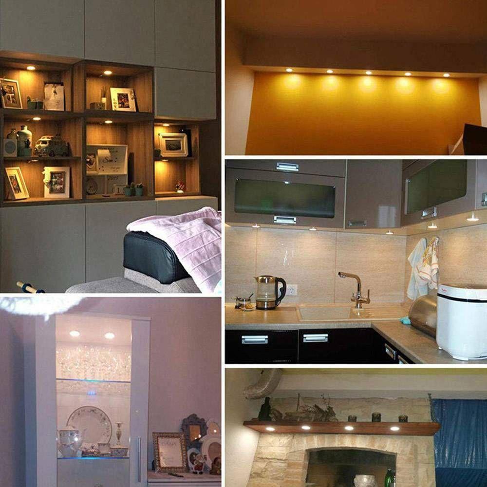 Плоская панель Сверхяркая 12В 21 светодиодная панель Даунлайт Светодиодный прожектор Потолочный светильник Круглый встраиваемый светильник