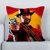 R-Red Dead Redemption Чехол для Наволочки Подушки Чехлы Короткий Плюш Наволочка _ Подушки для Шезлонгов Декоративные,