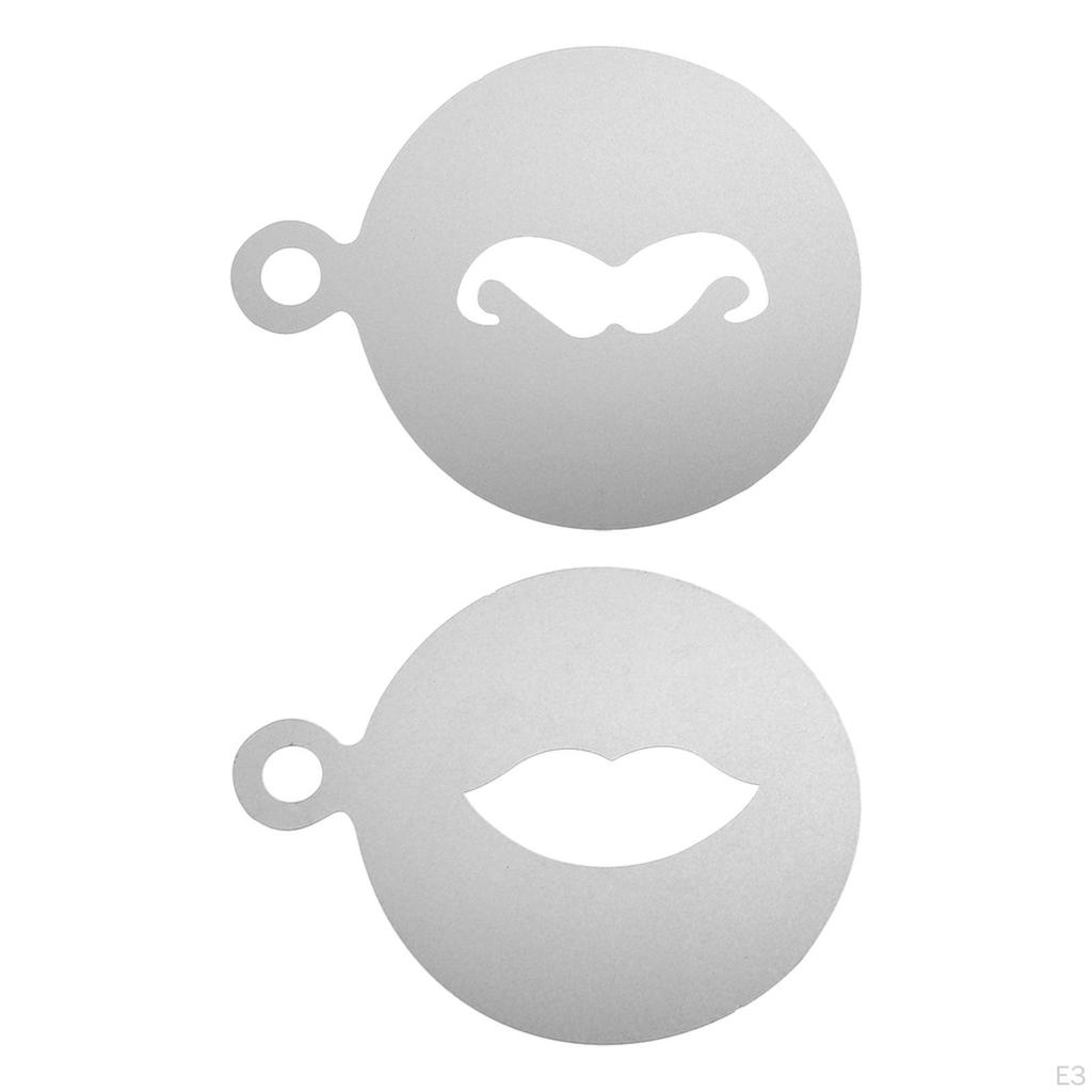 Трафареты для выпечки, украшения тортов, инструменты для латте-арта, бар с овсяными кексами