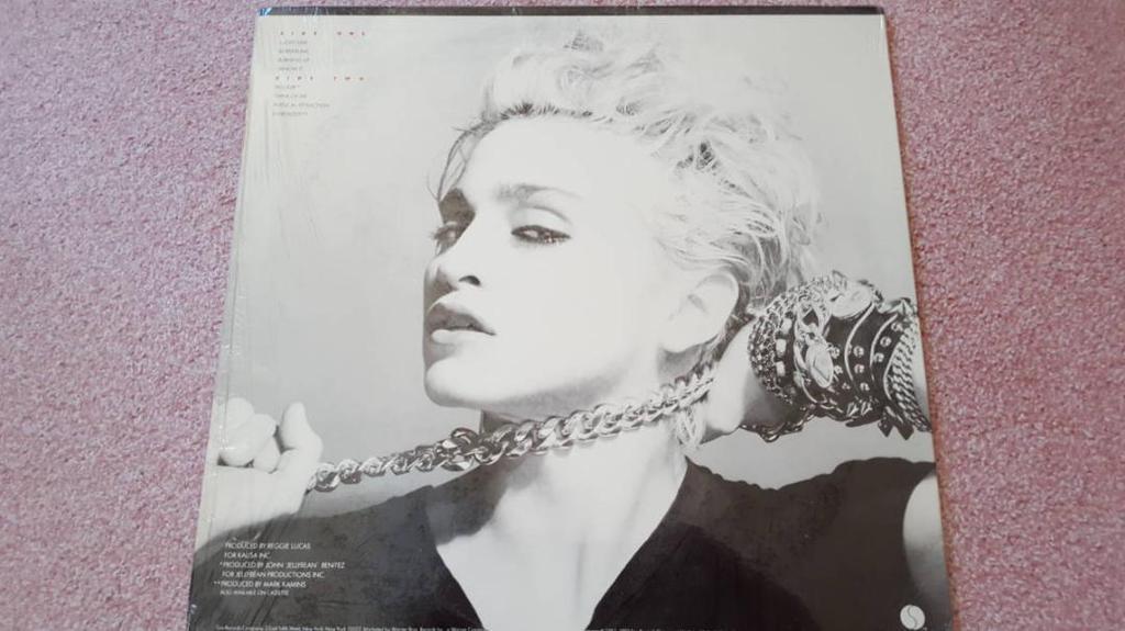 [Б/У] Дебютный альбом Мадонны US LP Выпуск для Клуба грампластинок