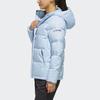 Adidas Outdoor Warm Hooded Down Jacket Women Jackets Bright-Blue FJ9232