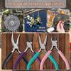 4 Pack Jewelry Pliers Jewelry Making Pliers Tools Kit With Needle Nose Pliers/Chain Nose Pliers, Round Nose Pliers