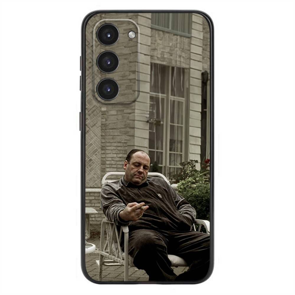 Чехол для телефона S-Sopranos TV Tony Soprano для Samsung Galaxy A20,21s,22,31,32,52,53,72,73,80,91, Мягкий Жидкий Силикон, Черный