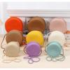Summer Round Straw Shoulder Bags Handmade Woven Crossbody Bag Purse  Trendy Beach Bag Daily Messenger Phone Handbag