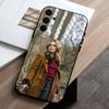 Чехол для телефона F-Florence P-Pugh, любимицы инди, для Samsung Galaxy A73,A72,A71,A70,A53,A52,A51, Мягкий силиконовый черный чехол