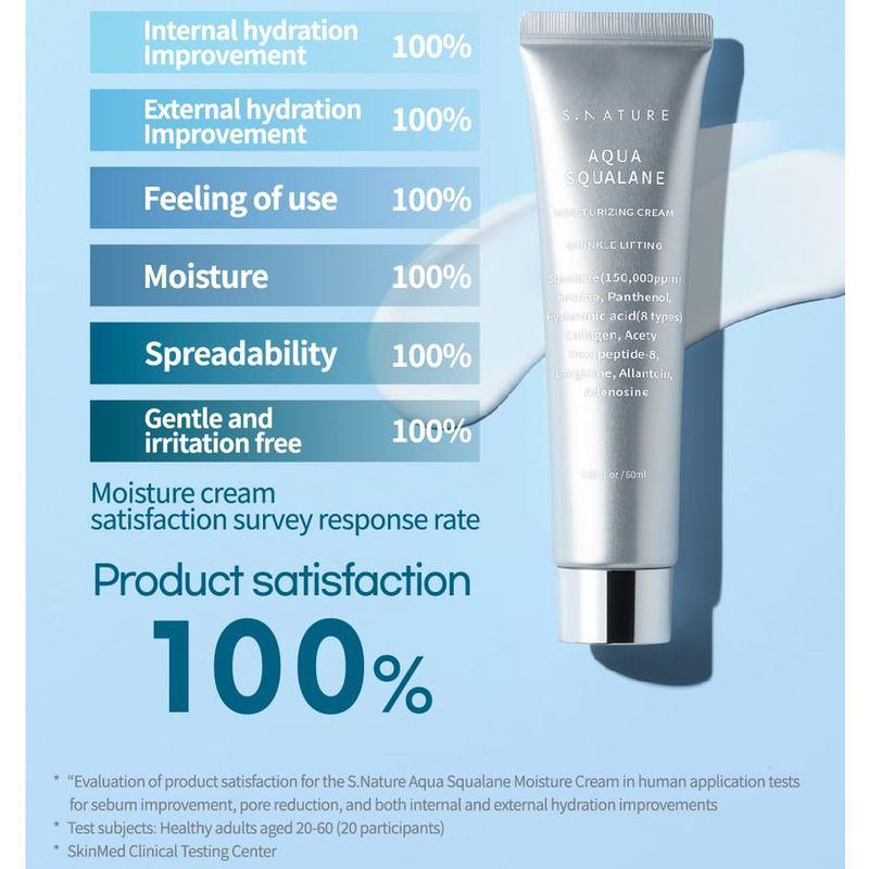S.NATURE - Aqua Squalane Moisturizing Cream Jumbo