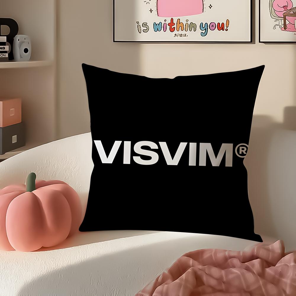 Brand Design VVisvimS Cushion Cover Pillowcase Short Plush Invisible zipper Room Sofa Cushion Cover